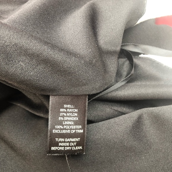 White House and Black Market Black & White Color block Sleeveless A Line Dress - Picture 7 of 9